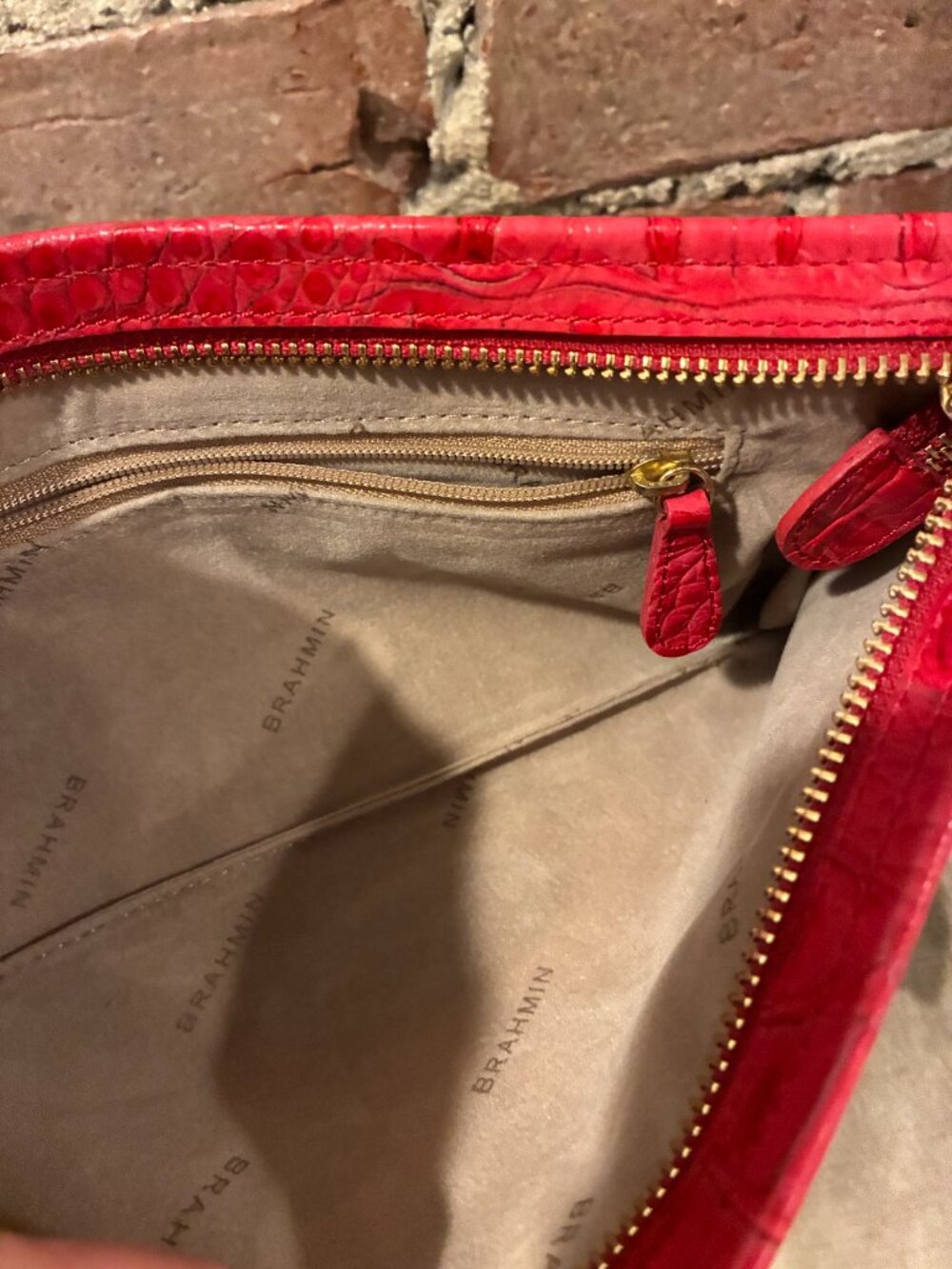 Brahmin~ NWT!!~ Rosalyn Raspberry Newport - Picture 7 of 9